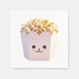 Servilleta De Papel Un túmulo de palomitas de maíz