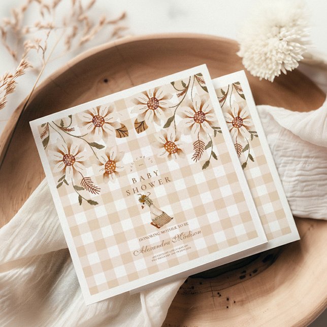 Servilleta De Papel Una Baby Shower tontamente burda (Subido por el creador)