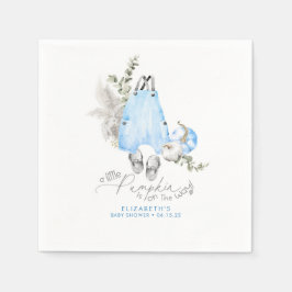 Servilleta De Papel Una calabaza está en camino - Caer en Baby Shower