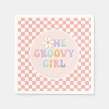 Una chica genial Pink Daisy Checker