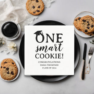 Servilleta De Papel Una Clase De Cookie Inteligente De Graduación 2024