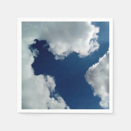 Servilleta De Papel Una curva en las nubes