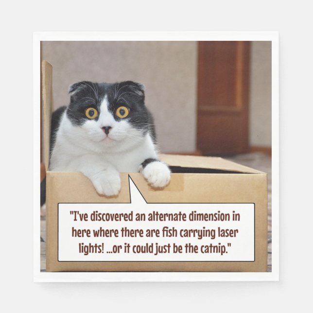 Servilleta De Papel Una dimensión alternativa (Anverso)