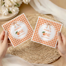 Una dulce invitación de cumpleaños número uno de G