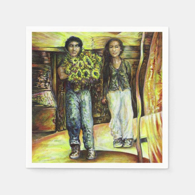 Servilleta De Papel Una fase de ChapeI de un ChaIIenge (Anverso)