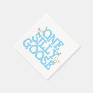 Servilleta De Papel Una Goose Silly