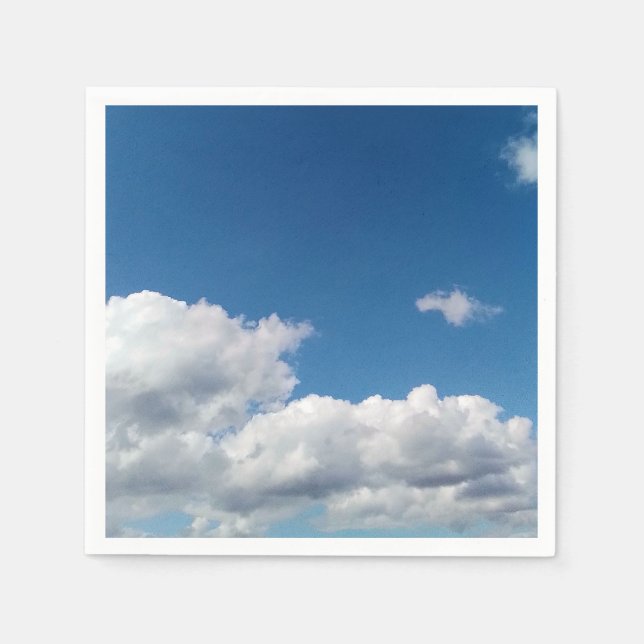 Servilleta De Papel Una gran nube (Anverso)