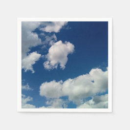 Servilleta De Papel Una mezcla de nubes