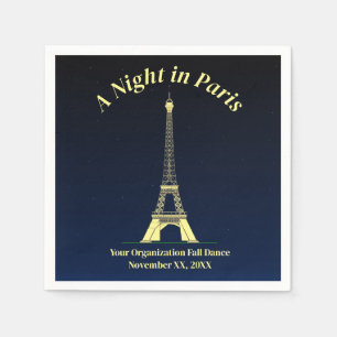 Servilleta De Papel Una noche en París