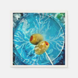 Servilleta De Papel ¿Una oliva o dos?