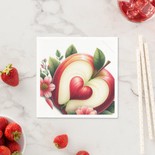 Servilleta De Papel Una pequeña manzana está en camino Shower de Oto