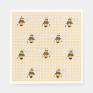Servilleta De Papel Una Pequeña Napkin De Miel