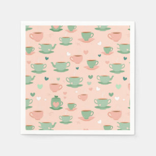 Servilleta De Papel Una Taza de Acogedor