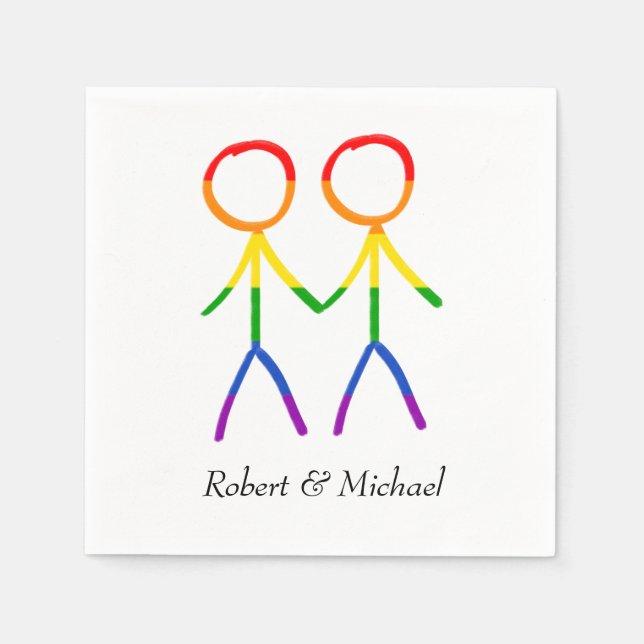 Servilleta De Papel Una tostada para nosotros (Anverso)