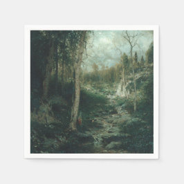 Servilleta De Papel Una vieja pintura de limpieza (1881) - servilletas