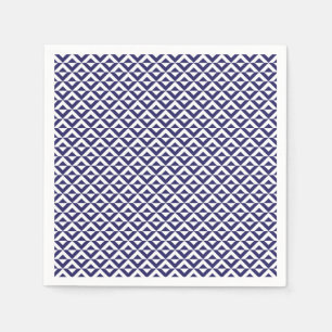 Servilleta De Papel Unas toallas azules japonesas