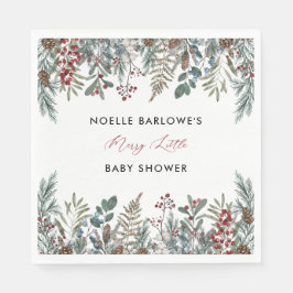 Servilleta De Papel Unas toallas de papel de Baby Shower