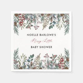 Servilleta De Papel Unas toallas de papel de Baby Shower