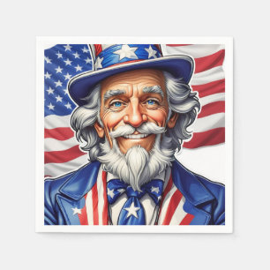 Servilleta De Papel Uncle Sam USA