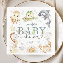 Under The Sea Ocean Baby Shower Gender Neutral