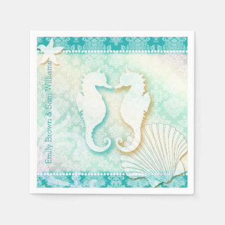 Servilleta De Papel Under the Sea Whimsical Beach Wedding