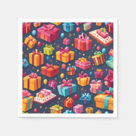 Servilleta De Papel Une pluie de cadeaux