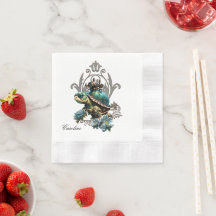 Única tortuga de vapor.