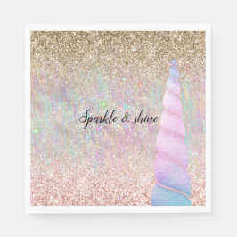 Servilleta De Papel Unicorn Sparkle