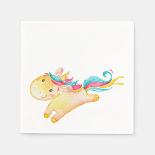 Servilleta De Papel Unicornio