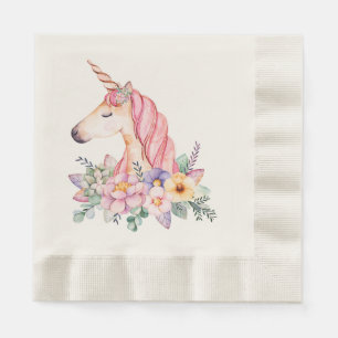 Servilleta De Papel Unicornio