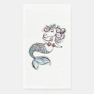 Servilleta De Papel Unicornio de verano