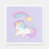 Unicornio dulce con estrella del tiro con arco iri