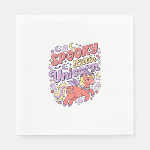 Servilleta De Papel Unicornio Espeluznante Unicornio Pequeño Caprichos