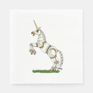 Servilleta De Papel Unicornio mecánico
