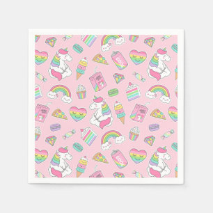 Servilleta De Papel Unicornios