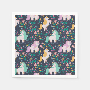 Servilleta De Papel Unicornios
