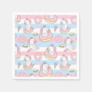 Servilleta De Papel Unicornios