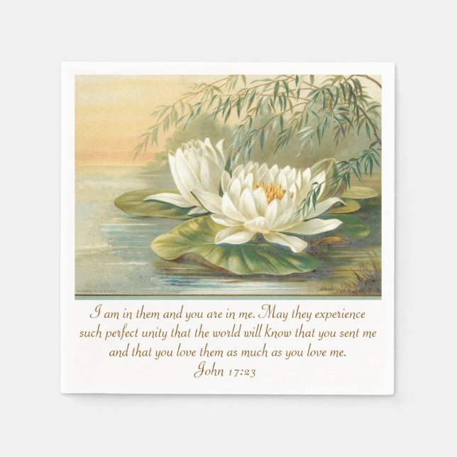 Servilleta De Papel Unidad perfecta (Anverso)