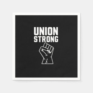 Servilleta De Papel Unión Orgullosa Solidaridad Firme Apoyo A Nuestra