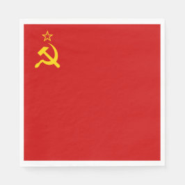 Servilleta De Papel Unión Soviética (URSS) (Martillo y esquisto comuni
