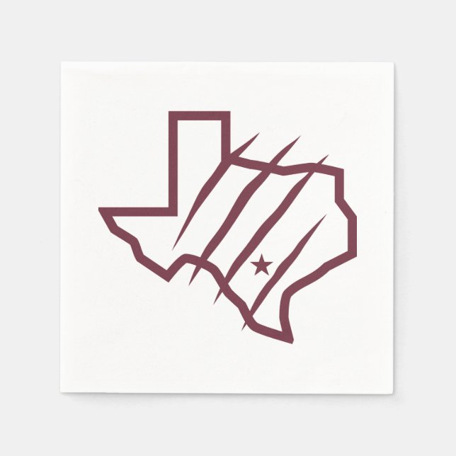 Servilleta De Papel Universidad A&M de Texas-San Antonio | Logo estata (Anverso)