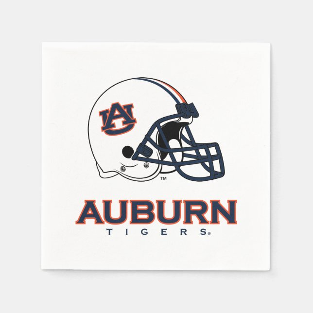 Servilleta De Papel Universidad Auburn | Auburn Football (Anverso)