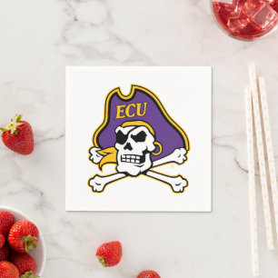 Servilleta De Papel Universidad de Carolina del Este   Piratas del ECU