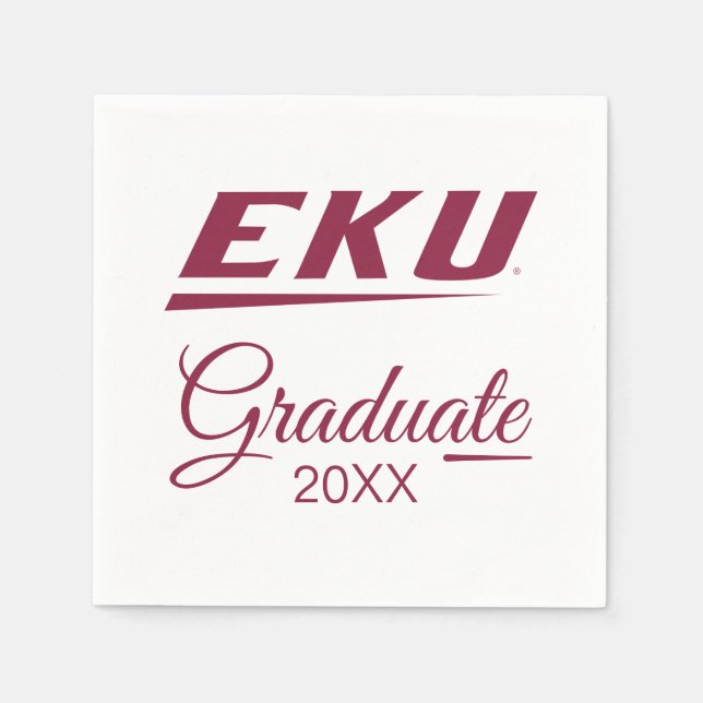 Servilleta De Papel Universidad del Este de Kentucky | EKU (Anverso)