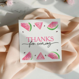 Servilleta De Papel Uno en un Melón Primer Cumpleaños sandía Cumpleaño