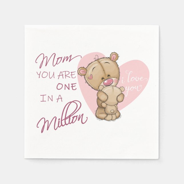 Servilleta De Papel Uno En Un Millón (Anverso)