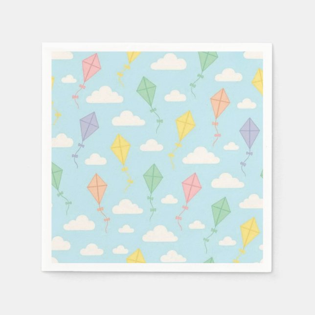 Servilleta De Papel Up, Up and Away (Anverso)