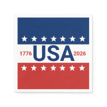 USA 1776 2026 250º Aniversario Rojo Blanco Azul