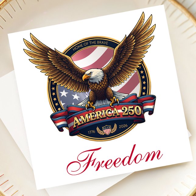 Servilleta De Papel USA 250th Anniversary Party (Subido por el creador)