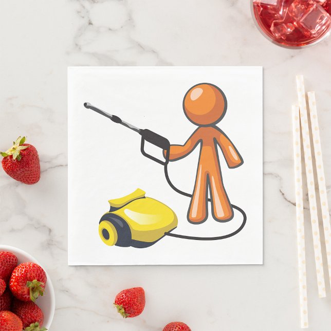 Servilleta De Papel Uso De Una Lavadora De Presión (Subido por el creador)